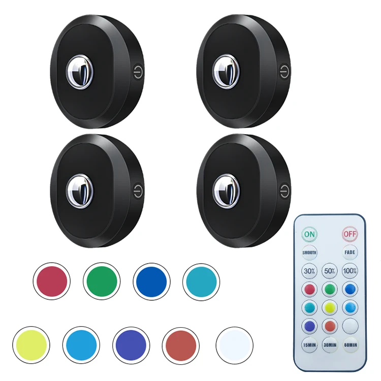 RGB barvna spreminjanja LED pod lučmi omare